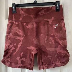 Cherry Brown Adapt Savanna Camo Seamless Shorts